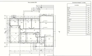 Haus 153,4 m² nach individuellem Projekt, Dorf Vereskunovo: Projektgrundriss