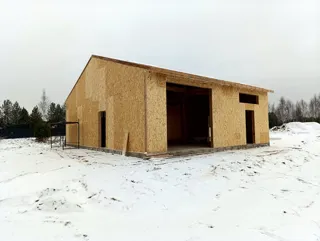 Garage nach individuellem Projekt, Gebiet Iwanowo