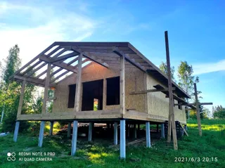 Haus nach individuellem Projekt, KP „Zentralnoe Rasdole“: Dach