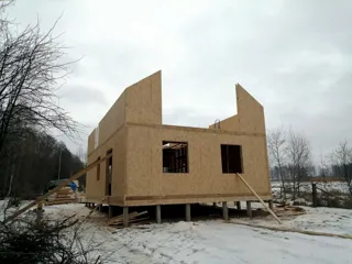 Haus 163 m², individuelles Projekt, Dorf Turabevo: Obergeschoss und Dachgeschoss