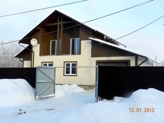 Haus nach Projekt „Jaschma“, Furmanov: Fertiges Haus