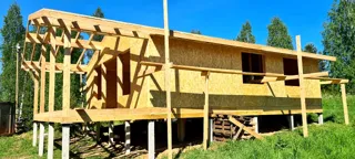 Haus nach individuellem Projekt, KP „Zentralnoe Rasdole“: Wandmontage