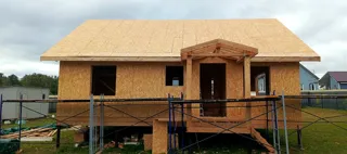 “Almaz” projesine göre 68,4 m² ev, Gavshino köyü: çatı