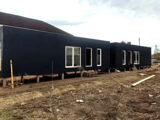 “Ochag” projesine göre ev, Nijniy Novgorod bölgesi: tamamlanmış ev