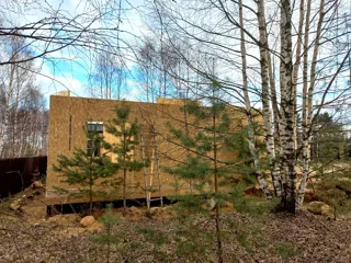 Haus nach individuellem Projekt, KP „Jaroslawskoje Wsmorje“: Wandmontage