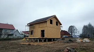 Haus nach Projekt „Majak“, Region Twer: Obergeschoss und Dachgeschoss