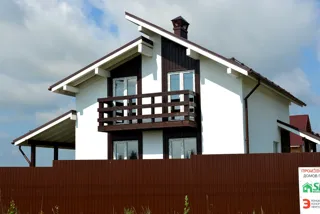 Haus nach Projekt „Fantasija“, Siedlung Plotina: Fertiges Haus