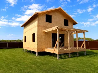 Haus nach Projekt „Jessentuki 8x8“, Gebiet Iwanowo: Fertiges Haus