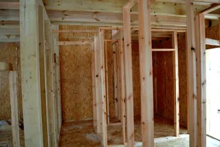 Haus nach Projekt „Sefir“, Dorf Kadnikovo: Innenwände
