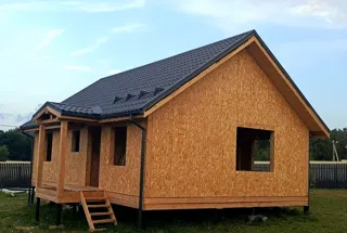 68,4 m² ev, “Almaz” projesi, Gavshino köyü: tamamlanmış ev
