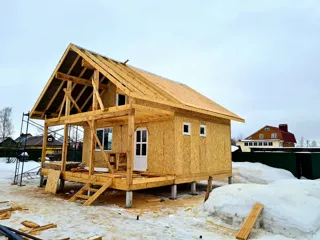 “Vesı” projesine göre ev, Rybinsk: tamamlanmış ev