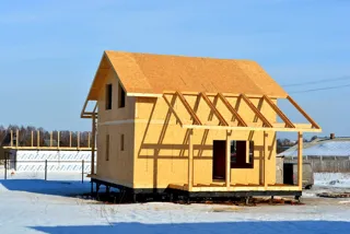 Haus nach Projekt „Radoniza“, Dorf Kadnikovo: Fertiges Haus