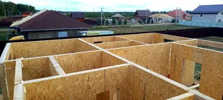 Haus 92 m² nach individuellem Projekt, Dorf Ivantsevo: Trennwände