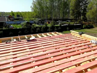 Haus nach Projekt „Mistika - E2.8“, Dorf Novoe: Dach