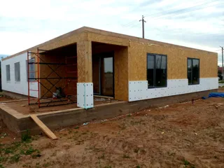 Haus 224 m² nach individuellem Projekt, Dorf Borovikovo: Fassadenverkleidung