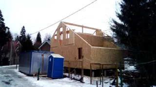 Haus, individuelles Projekt, Stadtkreis Dorf Zhedochi Naro-Fominskiy: Wandmontage