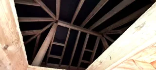 House, “Komfort” design, Romanovka settlement: roofing