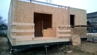 “Slavyanka mini” projesine göre ev, İvanovo bölgesi: duvar montajı