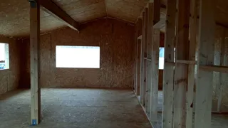 Haus nach Projekt „Barnhouse 76.1“, Gebiet Iwanowo: Innenwände