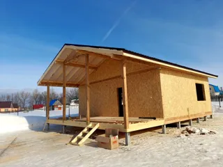 Haus 90,3 m² nach individuellem Projekt, Dorf Pazushino: Fertiges Haus