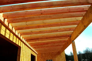 Haus nach Projekt „Palermo“, Region Jaroslawl: Innenwände