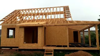 Haus nach individuellem Entwurf, Dorf Novo-Talitsy: zweites Obergeschoss und Dachgeschoss