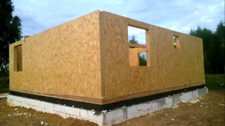 Haus nach Projekt „Dilischans“, Siedlung Iskra Oktyabrya: Wandmontage