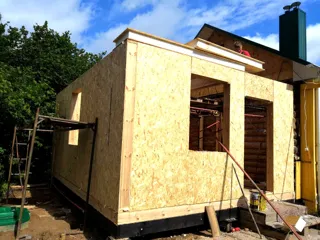 Custom-design extension, Uvod village: finished building