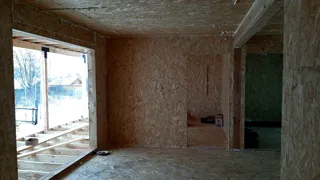 Haus nach Projekt „Mistika - E2.5“, Dorf Okorkovo: Innenwände