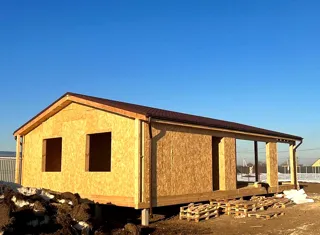 87 m² ev, özel proje, “Rıbolovo” sitesi: tamamlanmış ev