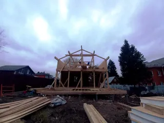 Haus 142 m², individuelles Projekt, Siedlung „Fontainebleau“: Obergeschoss und Dachgeschoss