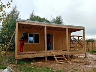 Haus 83,6 m², Projekt „Jaroslawl“, Dorf Gorshkovo: fertiges Haus