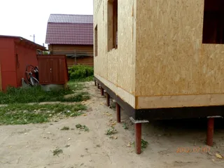 Haus nach individuellem Entwurf, Gebiet Moskau: Wandmontage