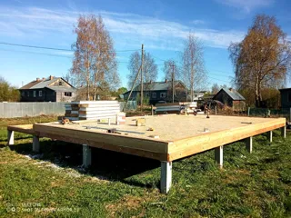 Haus nach Projekt „Mistika - S2.8“, Region Wologda