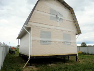 Haus nach Projekt „Bylina“, Gebiet Moskau: Fertiges Haus