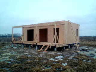 Haus nach Projekt „Mistika-S 2.8“, Region Jaroslawl: Fertiges Haus