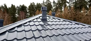 House, “Karl” design, Ivanovo Region: roofing