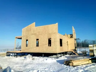 Haus nach individuellem Entwurf, Dorf Ivanovskoe: Wandmontage