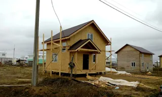 Haus nach Projekt „Gamma“, Kostroma: Fertiges Haus