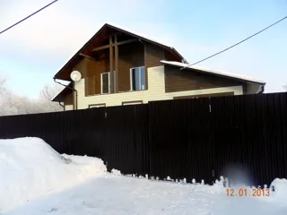 Haus nach Projekt „Jaschma“, Furmanov: Fertiges Haus
