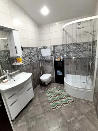 House, “Half-timbered 98” design, Borisovo village: interior work