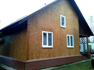 Haus nach individuellem Entwurf, Gebiet Kostroma: fertiges Gebäude