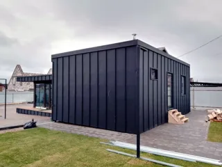 40 m² custom-design guest house, Yaroslavl Region: finished building
