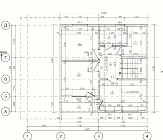 Özel projeye göre 130 m² ev, Ukhta: proje planı