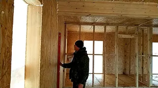 “Yaroslavl” projeli ev, “Levil” konut sitesi: iç bölme duvarları