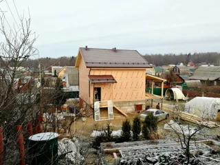Haus nach individuellem Entwurf, Gartengemeinschaft SNT „Lasarewo“: Dach