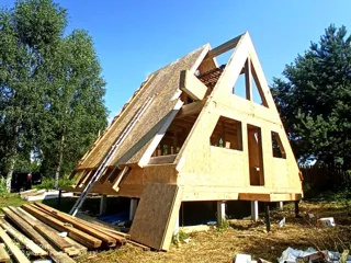 Haus nach individuellem Entwurf, Region Jaroslawl: Wandmontage