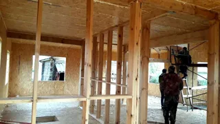 Haus nach Projekt „Jastreb“, Gebiet Iwanowo: Innenwände