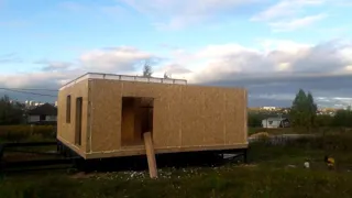 Haus nach Projekt „Platon“, Nizhniy Novgorod: Wandmontage