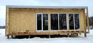 Haus 64 m² nach individuellem Projekt, Dorf Rtishchevo